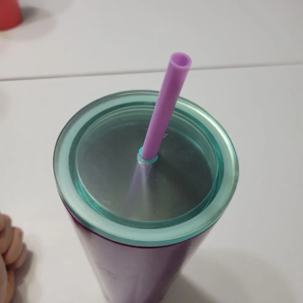 Starbucks‎ Tumbler Spring 2022 Bright Purple Stainless Steel 24 Oz Venti Cup